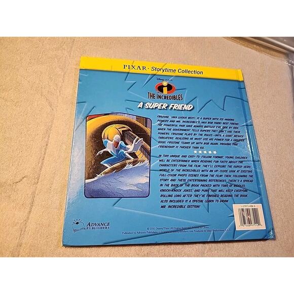 Disney Pixar The Incredibles A Super Friend Volume 3 Hardback Kids Book 2010 - Picture 9 of 11